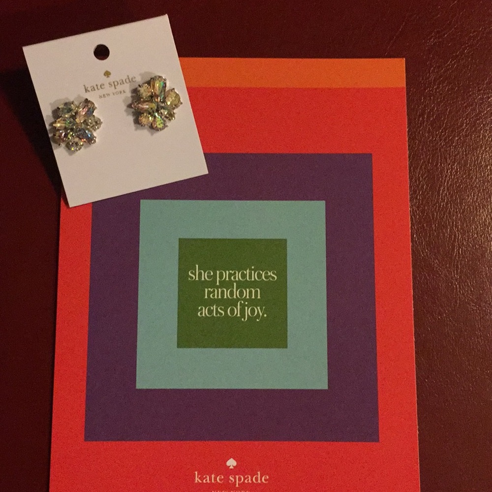 ♠️KATE SPADE CLUSTER STUD / EARRINGS (NWT)